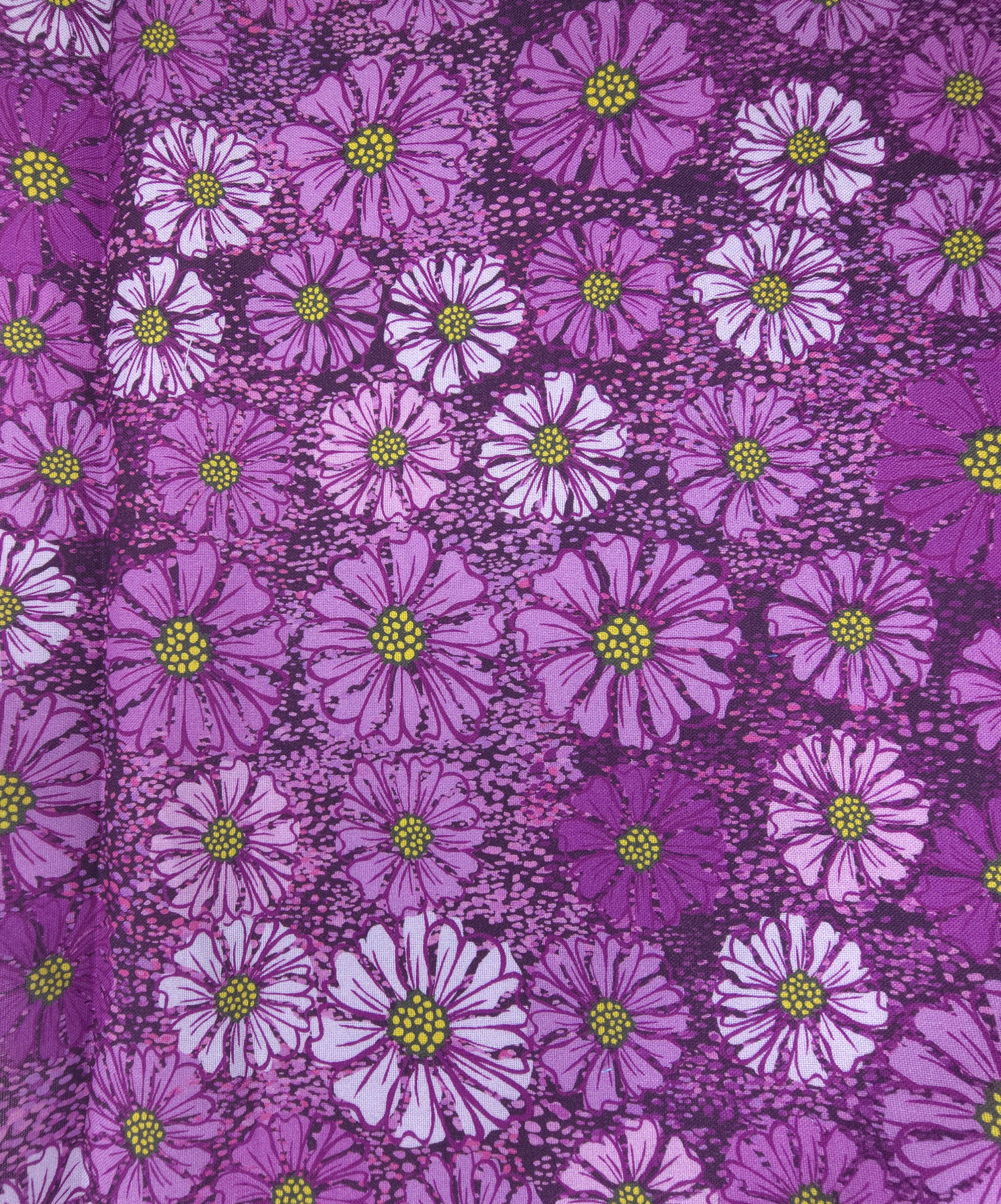 Patchwork Blumen pink