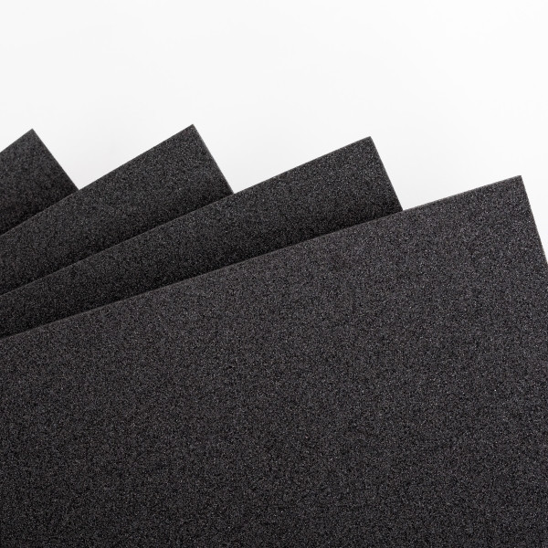 Volumenschaum Sticken mit 3D-Effect 40x30cm schwarz